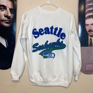 Vintage 80s Seattle Seahawks Sweatshirt